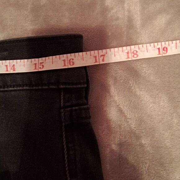 Veronica Beard Black Carson Ankle Flare High Rise Jeans Size 32 - Picture 9 of 16